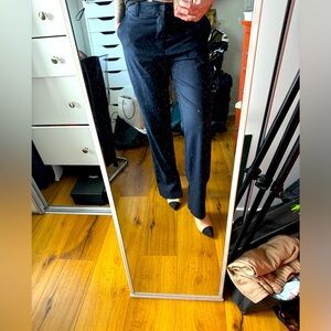 Zara navy blue dress pant